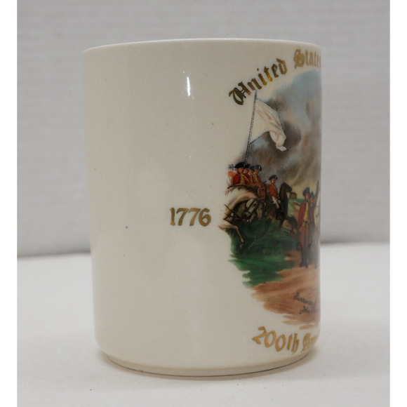United States of America 200th Anniversary Collector Mug Conrad Crafters 1976 - Picture 2 of 12